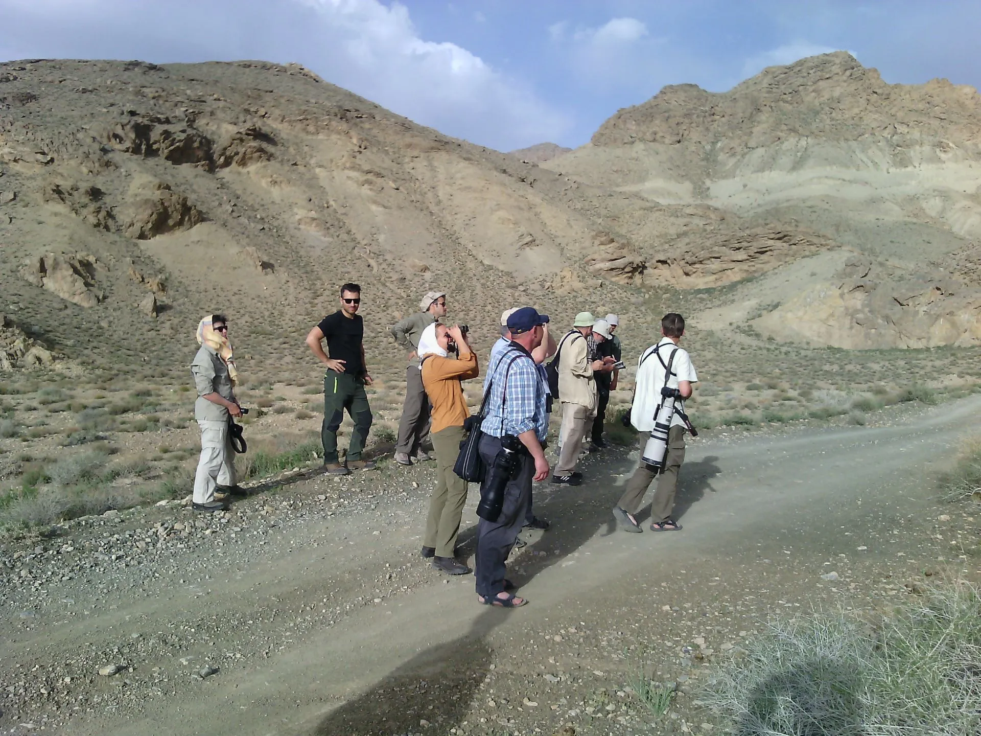 Travelers visiting Qaleh Bala — 5