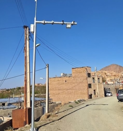 Installation of Visual Monitoring Cameras in the Tourism Village of Qaleh Bala, Shahroud
