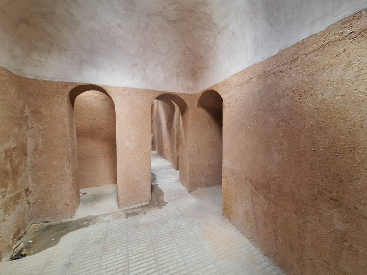 Restoration of the Old Bathhouse in the Tourist Village of Qaleh Bala
