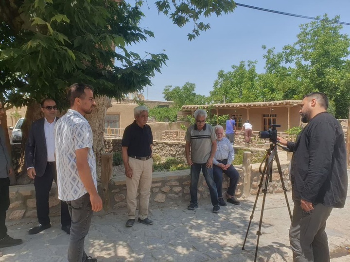 Visit of the Documentary Group of Parliamentary Reporters of the Islamic Consultative Assembly to Qaleh Bala Village, Shahroud