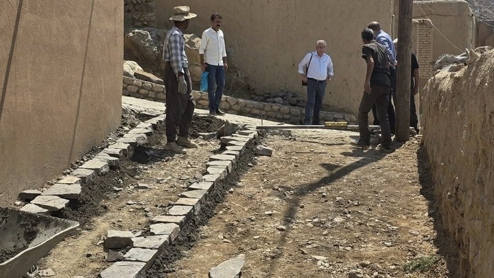 Commencement of Renovation Operations on Qaleh Bala's Tourism Route