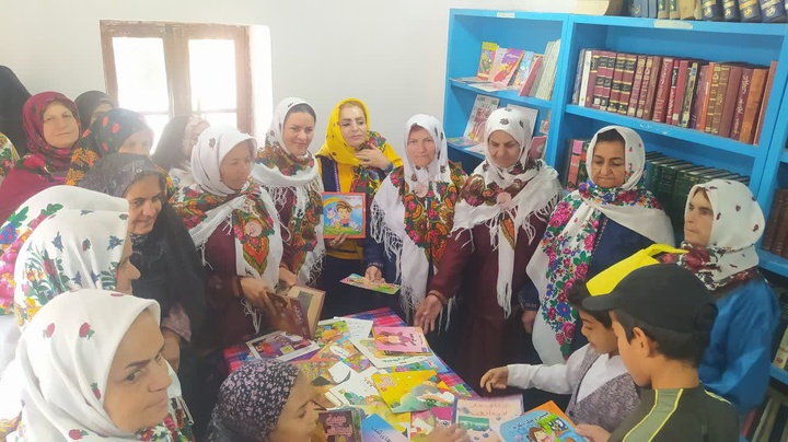 Opening of a Children's Library in the Tourism Target Village of Qaleh Bala