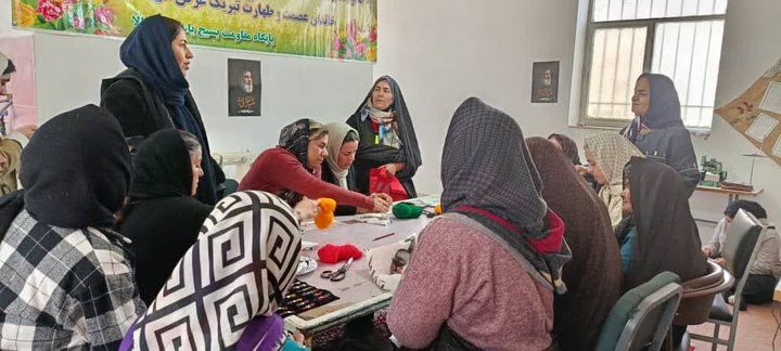 Embroidery Art Training Workshop Held in Qaleh Bala Village