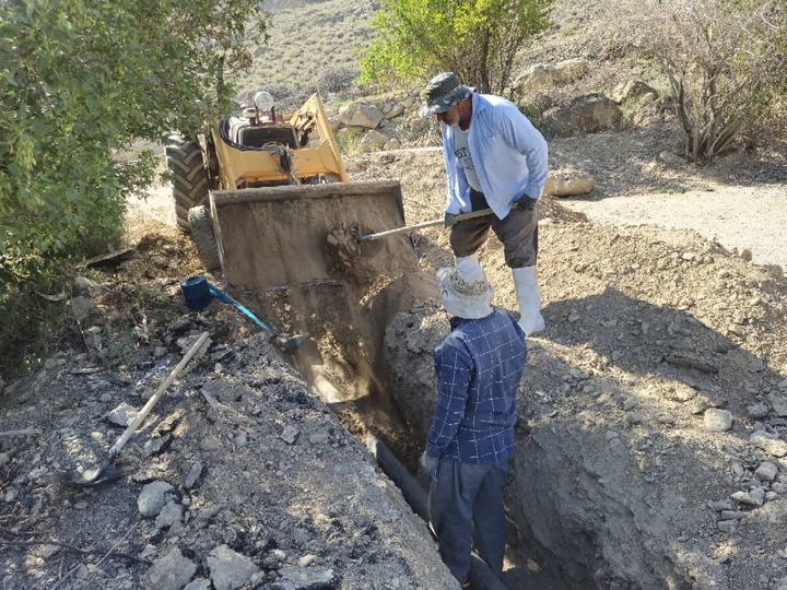 Rehabilitation of Qaleh Bala's Water Supply Network and Significant Reduction in Water Loss