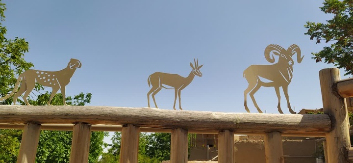 Installation of Two-Dimensional Wildlife Sculptures on the Tourism Route of Qaleh Bala, Shahroud