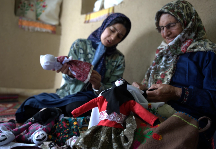 The rain doll, a ritual handicraft of the women of Qaleh Bala