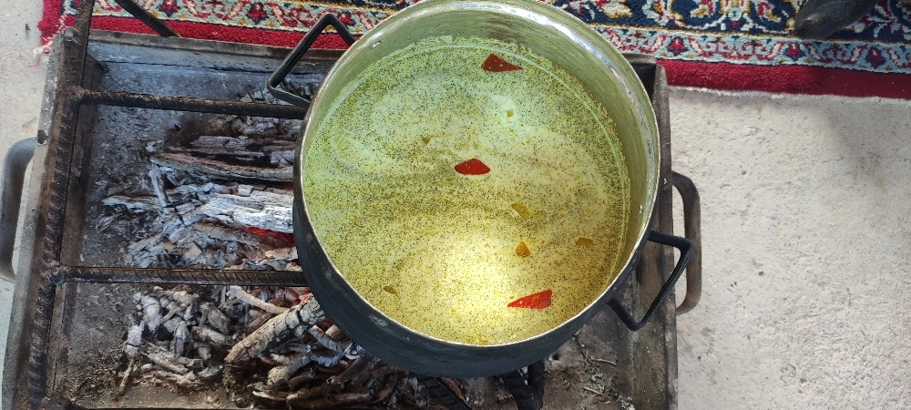 Qoroti, a traditional dish of Qaleh Bala